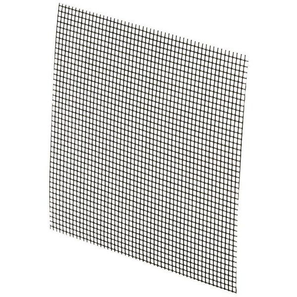 Screen Repair Kit, 3 in L, 3 in W, Fiberglass, Charcoal, Make-2-Fit, Mfr#: P 8096